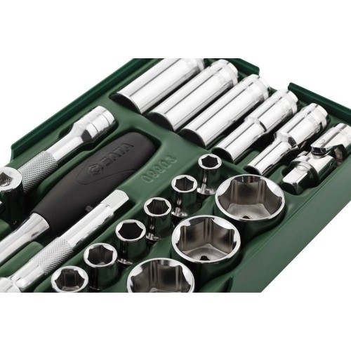 Tray. Socket set. 1/2" Dr.  27pcs.