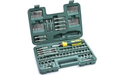 Keičiamų antgalių rinkinys (IMBUS, TORX, SPLINE)(80vnt)
