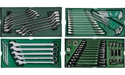 Įrankių spintelė PRO su įrankiais, su ratukais, 300vnt.