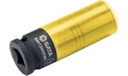 Prailginta smūginė galvutė 1/2'' 19mm plonasienė su apsauga