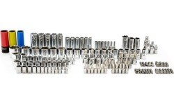 1/4" + 3/8" + 1/2" Dr. Bit socket set (HEX) 180pcs