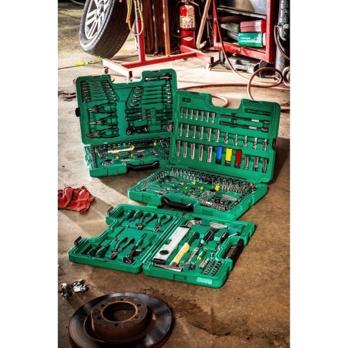 1/4" + 3/8" + 1/2" Dr. Bit socket set (HEX) 180pcs