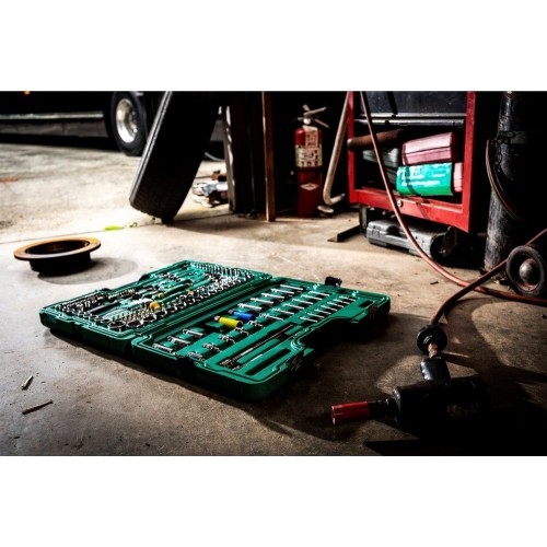 1/4" + 3/8" + 1/2" Dr. Bit socket set (HEX) 180pcs