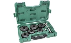 End cap oil filter wrench set 8pcs