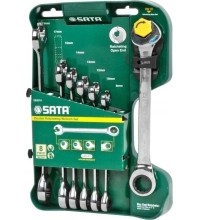 Combination gear wrenches set 8pcs. (8-19)