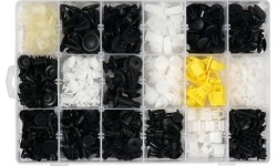 Automobilio apdailos plastikinių laikiklių rinkinys (418vnt) Honda