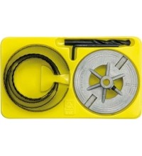 Core drill bits for wood 8pcs set 65/90mm.