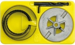 Core drill bits for wood 8pcs set 65/90mm.