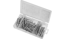 Fiksuojamų varžtų / kaiščių rinkinys (56vnt)