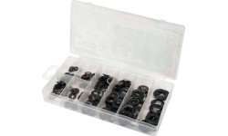 Plieninių fiksuojamų poveržlių spyruoklių ašims rinkinys (260vnt)