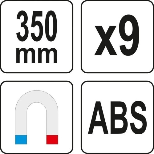 Magnetic holder for tools 350mm YT-08354