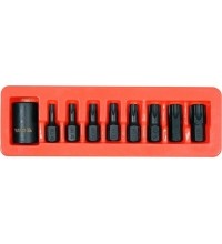 1/2" Dr. Bit socket impact set (TORX) 9pcs