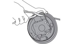 Brake spring plier mounting kit