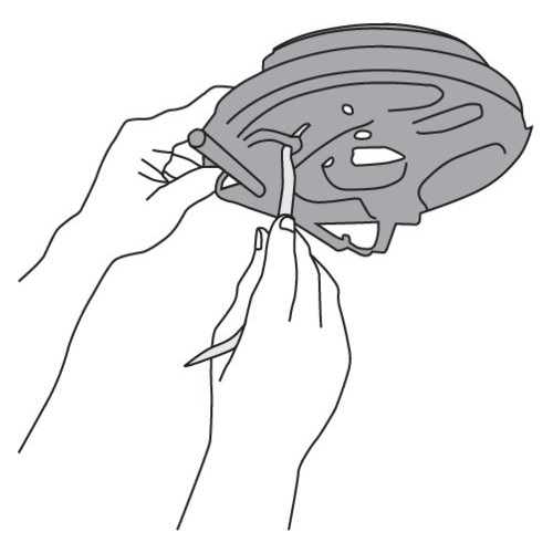 Brake spring plier mounting kit