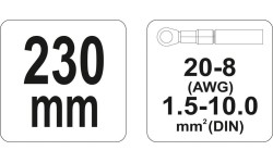 Replės laidų užspaudimui