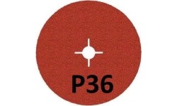 Fibro diskas INOX 987C Cubitron II P36+ 125mm, nerūd. plienui