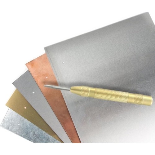 Centro žymeklis automatinis (metaline rankena) 3x125mm