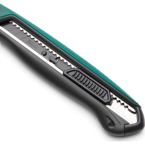 Rubber grip knife 13-point 9mm