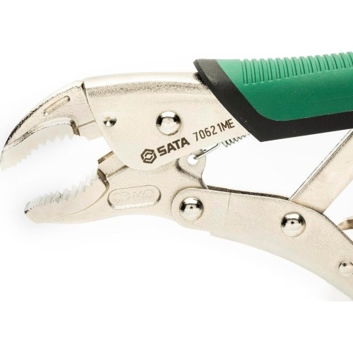 Curved jaw locking pliers 175mm