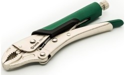 Curved jaw locking pliers 175mm