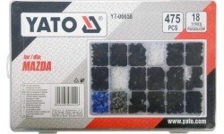 Plastic Push-Type Clip Assortment (475pcs) Mazda