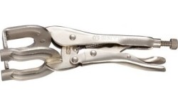 Welding clamp locking pliers