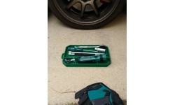 Įrankių kilimėlis lankstus (silikoninis)