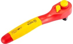 1/2" Dr. Quick-release teardrop ratchet insulated VDE 36TH