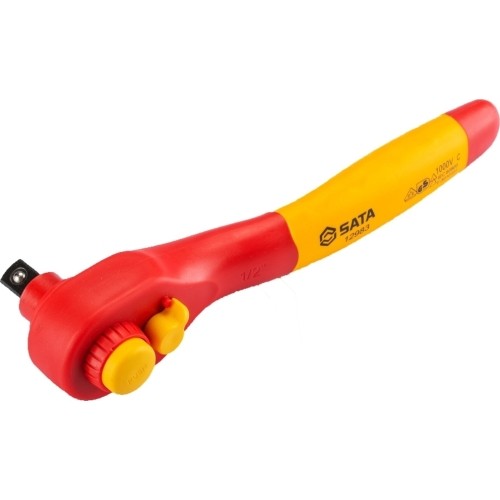 1/2" Dr. Quick-release teardrop ratchet insulated VDE 36TH