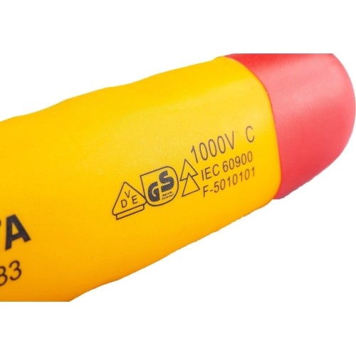 1/2" Dr. Quick-release teardrop ratchet insulated VDE 36TH