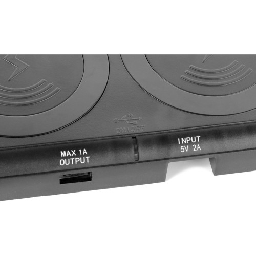 Belaidžio įkrovimo stotelė dviguba 10W SATA