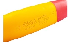 1/2" Dr. Quick-release teardrop ratchet insulated VDE 36TH