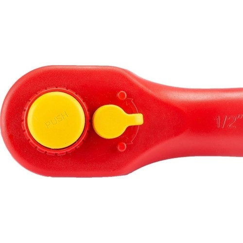 1/2" Dr. Quick-release teardrop ratchet insulated VDE 36TH