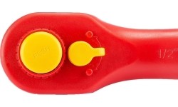 1/2" Dr. Quick-release teardrop ratchet insulated VDE 36TH