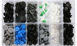 Plastic Push-Type Clip Assortment (308pcs) Fiat