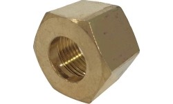 Turbo reducer inlet connector nut - Argon/CO2