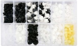 Plastic Push-Type Clip Assortment (345pcs) Peugeot