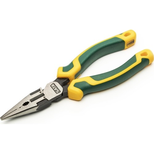 High leverage long nose combination pliers 170mm