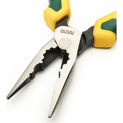 High leverage long nose combination pliers 170mm