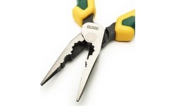 High leverage long nose combination pliers 170mm