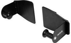 Magnetic holder for paper towels