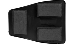 Magnetic holder for paper towels