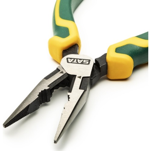 High leverage long nose combination pliers 170mm