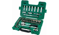 1/2" Dr. Socket set 46pcs. (8-32)+(3/8" -1") (S.A.E.)