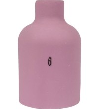 TIG ceramic nozzle under jumbo gas lens - 57N75 - nr 6 - 48 x 9,5