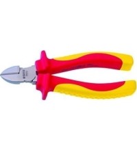 Diagonal cutting pliers. Insulated 180mm