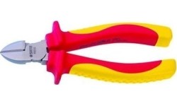 Diagonal cutting pliers. Insulated 180mm