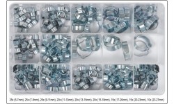 Hose clamps set (175pcs)(5-27mm)
