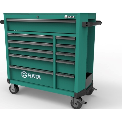 Roller cabinet 11 drawers PRO with tool set trays, 300pcs