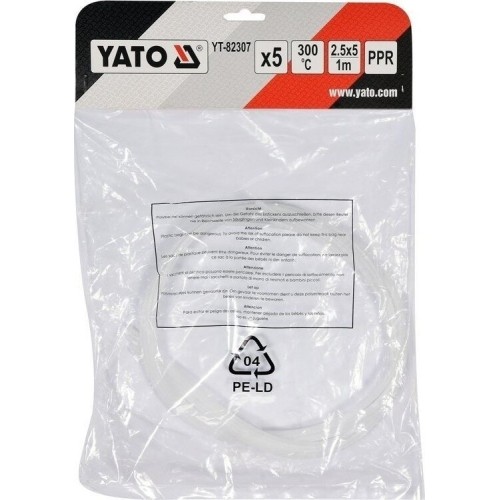 Welding plastic rods set (5pcs) (PPR polypropylene) 2.5x5mm 5х1m